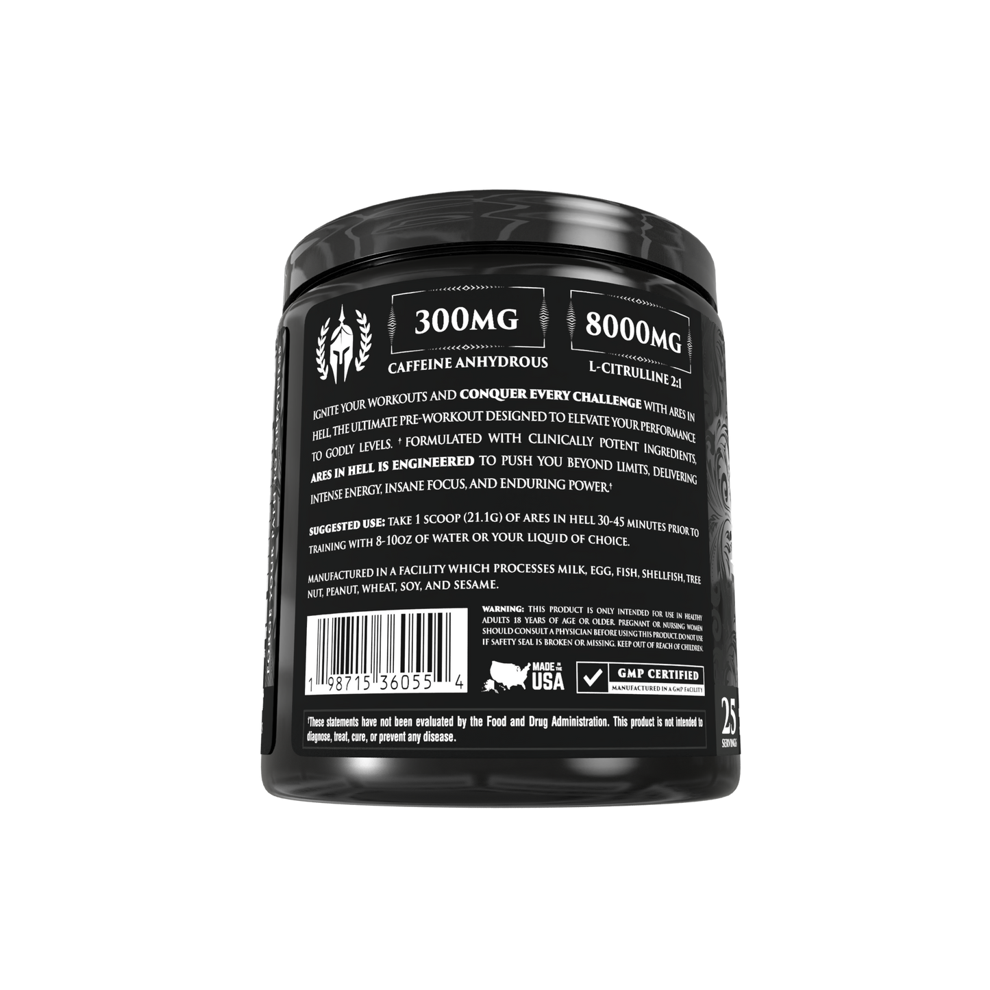 Ares In Hell Pre-Workout